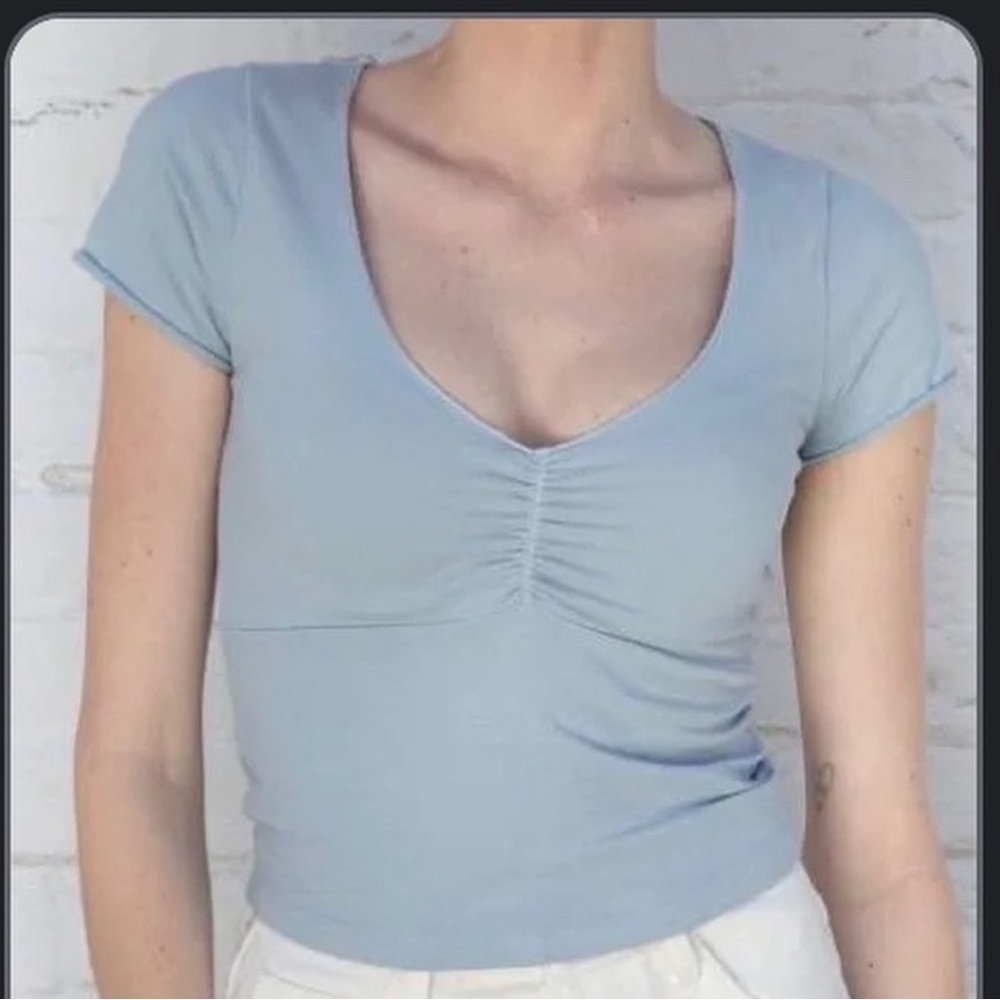 BLUE BRANDY MELVILLE TOP